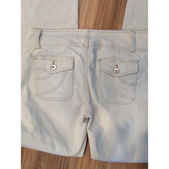 Wear It Declare It Cream Corduroy Vintage Straight Leg Pants 9 - Picture 6 of 6